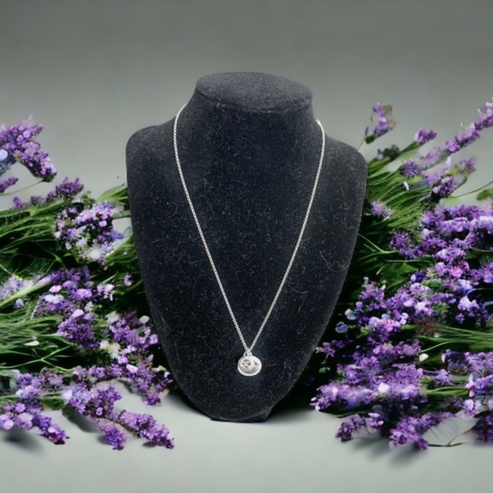 Kate Spade Spot The Spade Pave Charm Pendant Necklace‎
